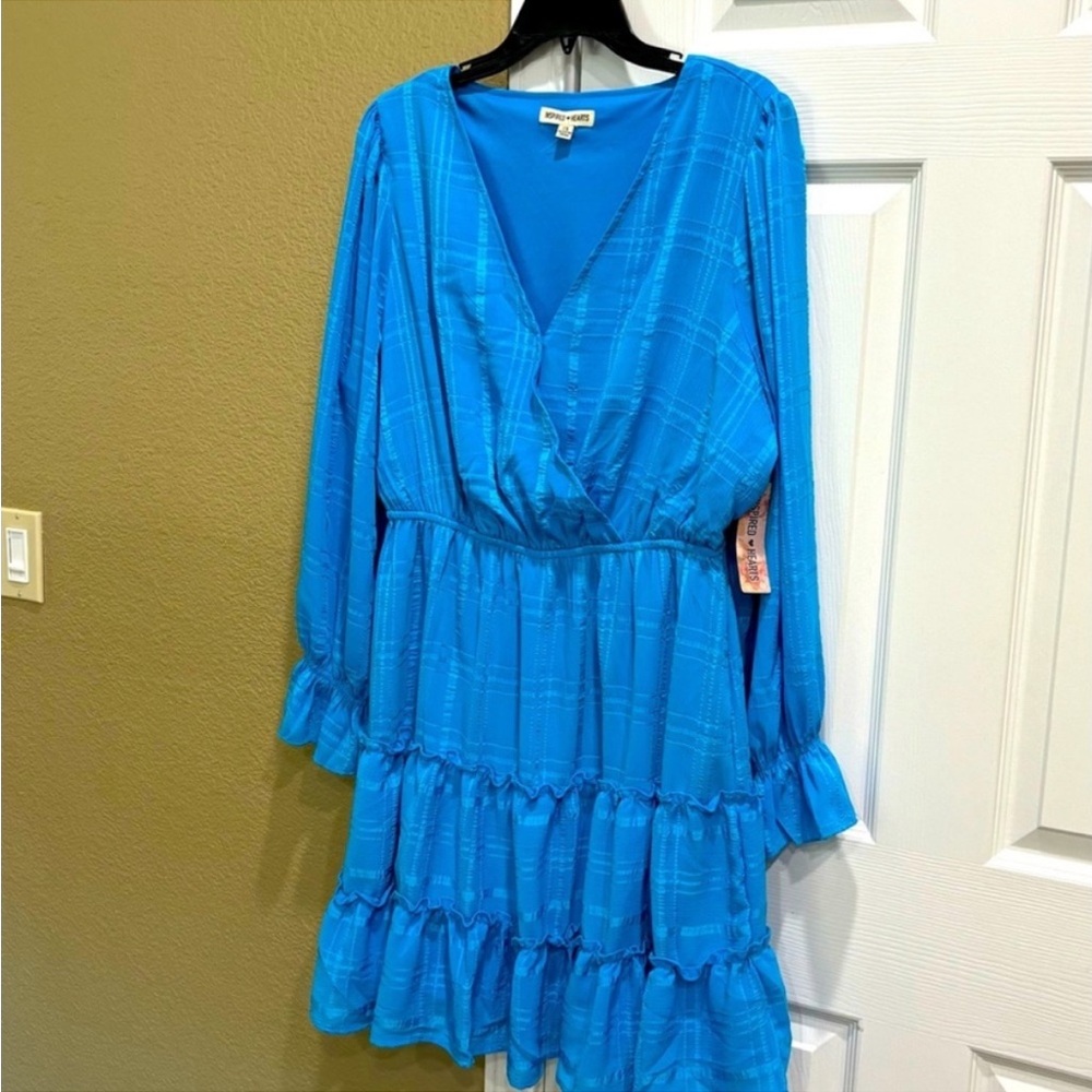 Inspired Hearts Dress
Turquoise Oasis
Viscose Metallic size 2X - Picture 8 of 8